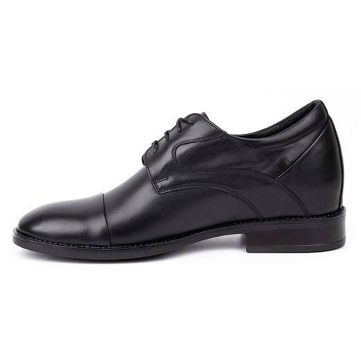 Buty męskie podwyższające casual P14 czarne ze sklepu butyolivier w kategorii Buty eleganckie męskie - zdjęcie 162371679