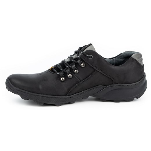 Męskie buty trekkingowe 296GT czarne ze sklepu butyolivier w kategorii Buty trekkingowe męskie - zdjęcie 162371857