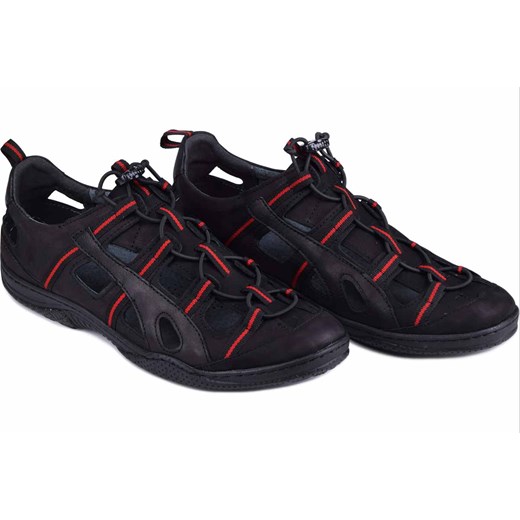 Buty męskie 26/5 czarne ze ściągaczem na rower 42 butyolivier