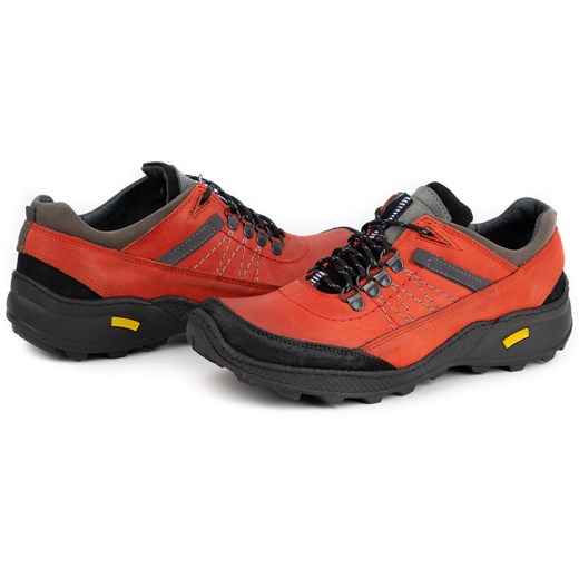 Męskie buty trekkingowe 274GT czerwone Buty Olivier 45 butyolivier