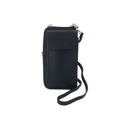 Portfel / etui na telefon ze skóry naturalnej - Czarny ze sklepu butyolivier w kategorii Etui - zdjęcie 162377586