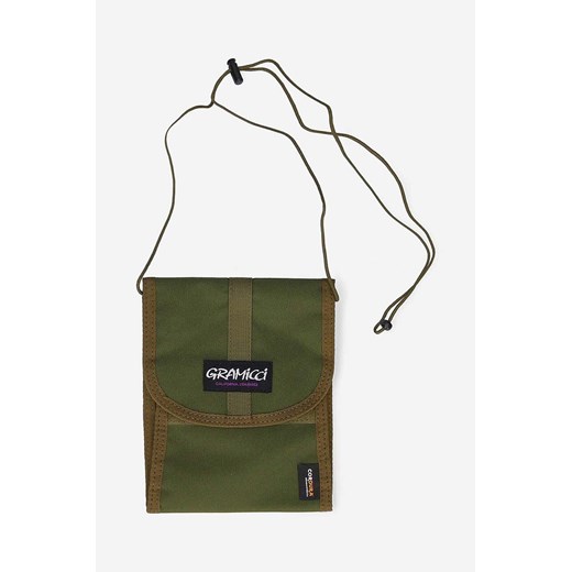 Gramicci saszetka Cordura Neck Pouch kolor zielony G3SB.085-beige ze sklepu PRM w kategorii Torby męskie - zdjęcie 162380596