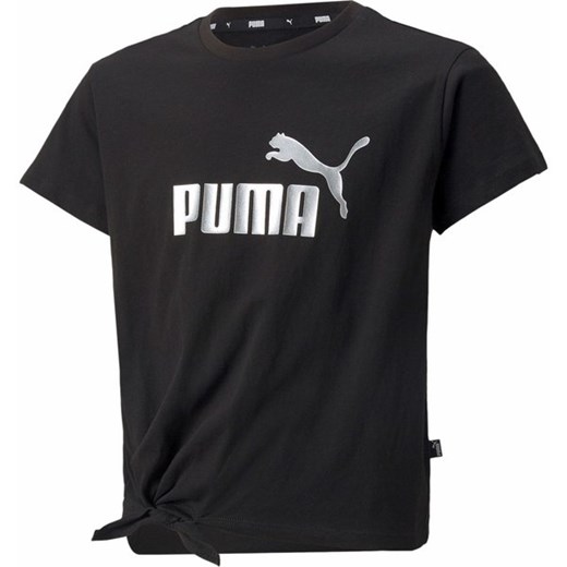 Bluzka dziewczęca czarna Puma 
