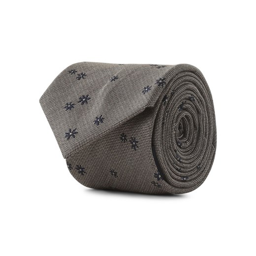 Andrew James Krawat jedwabny męski Mężczyźni Jedwab melanżowy wzorzysty ze sklepu vangraaf w kategorii Krawaty - zdjęcie 162394456