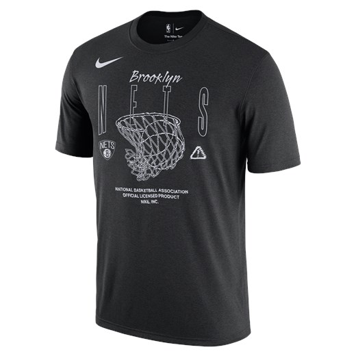 T-shirt męski Nike NBA Brooklyn Nets Courtside Max90 - Czerń Nike L Nike poland