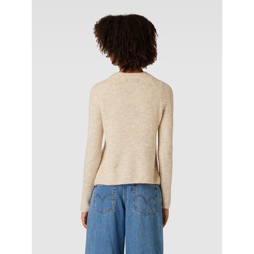 Sweter z dzianiny z raglanowymi rękawami model ‘ELLEN’ Pieces L okazja Peek&Cloppenburg 