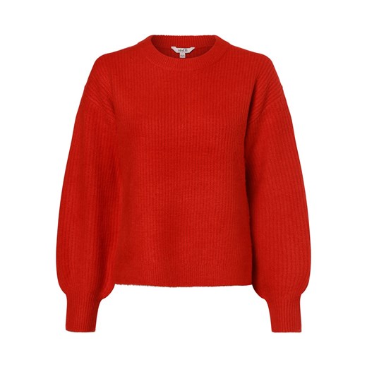 mbyM Sweter damski Kobiety czerwony jednolity ze sklepu vangraaf w kategorii Swetry damskie - zdjęcie 162402449