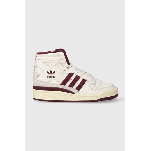 adidas Originals sneakersy skórzane Forum 84 IF2736 kolor biały ze sklepu PRM w kategorii Buty sportowe damskie - zdjęcie 162411377