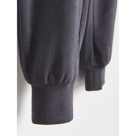 Reserved - Dzianinowe spodnie - ciemnoszary Reserved XS Reserved