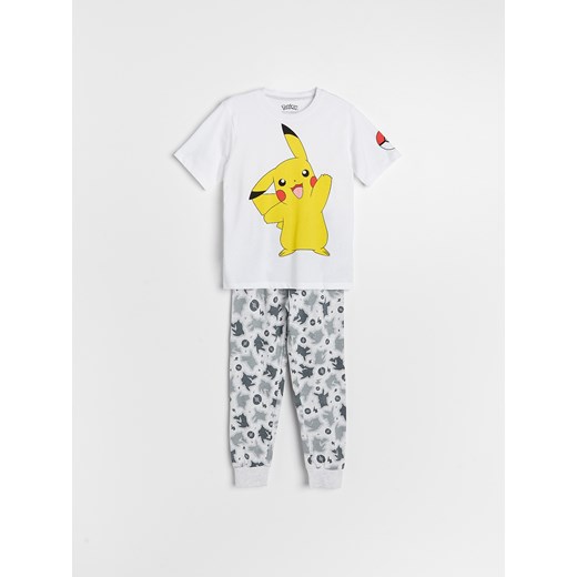 Reserved - Dwuczęściowa piżama Pokémon - jasnoszary Reserved 146/152 (10-11 lat) Reserved