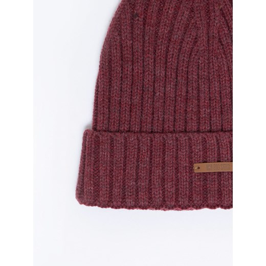 Czapka męska zimowa bordowa Bery 604 ONE SIZE Big Star