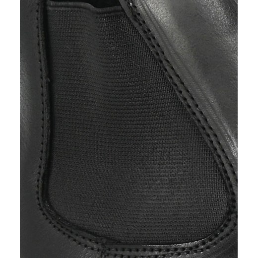 Trzewiki American CY64-22 Black Czarne Skórzane 43 EuroButy.com.pl wyprzedaż