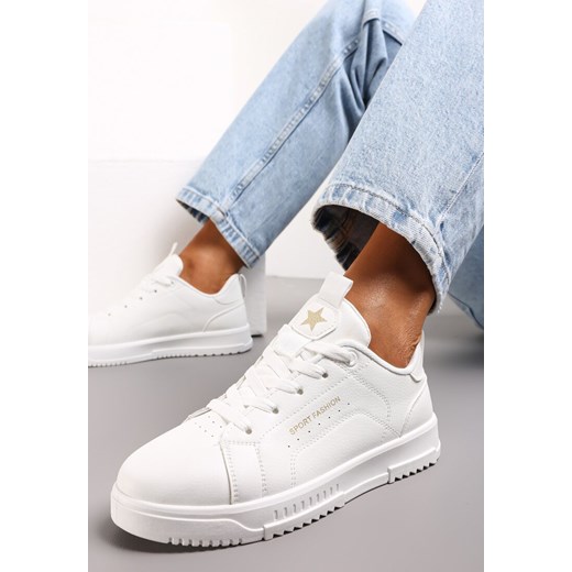 Buty sportowe damskie białe Renee sneakersy