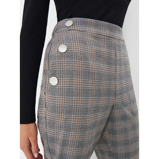 Mohito - Eleganckie spodnie w kratę - Wielobarwny Mohito 32 Mohito