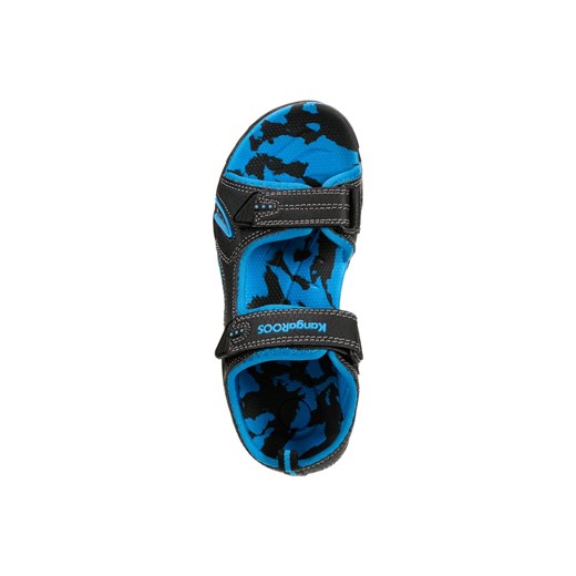 KangaROOS SINCLAIR  Sandały trekkingowe black/blue zalando niebieski sandały