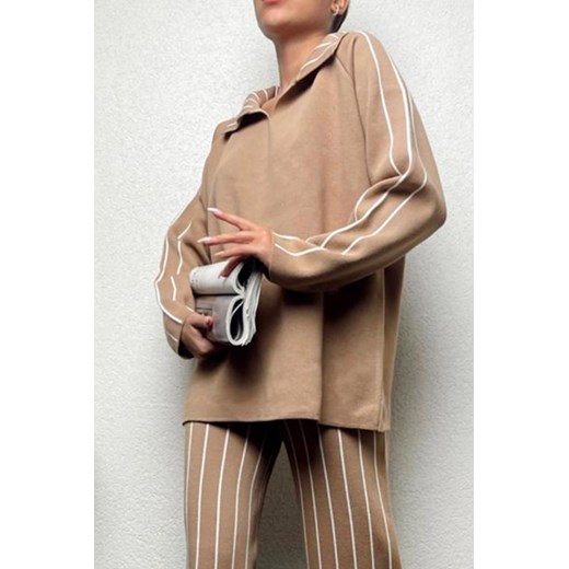 Komplet BRENTELA BEIGE uniwersalny okazyjna cena Ivet Shop