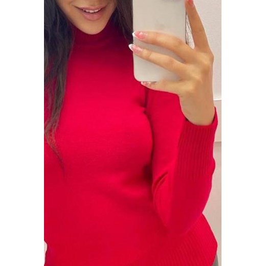 Sweter LERILMA RED uniwersalny Ivet Shop okazyjna cena