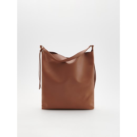 Reserved - Torebka shopper - beżowy Reserved ONE SIZE Reserved