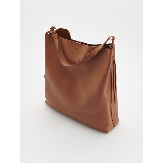Reserved - Torebka shopper - beżowy Reserved ONE SIZE Reserved