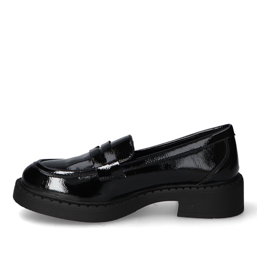 Mokasyny czarne Potocki casual 