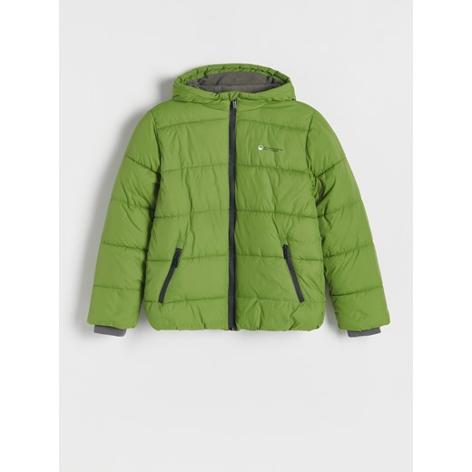 Reserved - Pikowana kurtka z ociepleniem - zielony ze sklepu Reserved w kategorii Kurtki chłopięce - zdjęcie 162525256