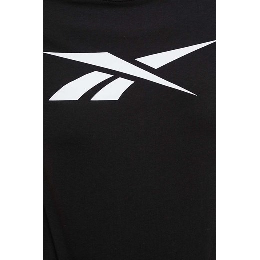 Reebok t-shirt bawełniany kolor czarny Reebok M ANSWEAR.com