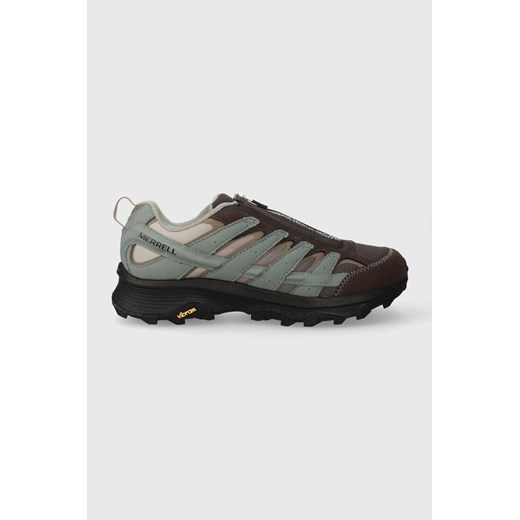 Merrell 1TRL buty kolor brązowy ze sklepu PRM w kategorii Buty trekkingowe męskie - zdjęcie 162530748