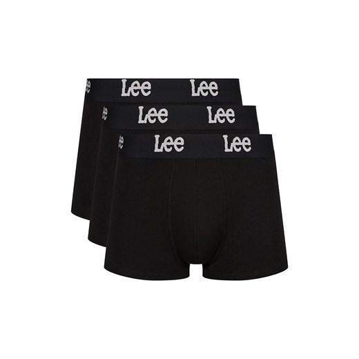 Lee  3-pack czarne bawełniane bokserki męskie Gannon, Kolor czarny, Rozmiar S, LEE ze sklepu Primodo w kategorii Majtki męskie - zdjęcie 162532966