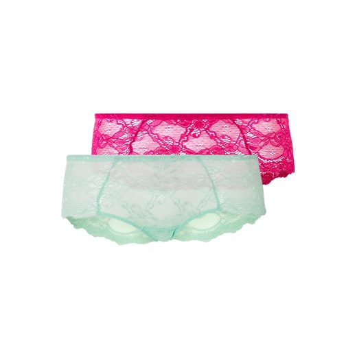 CALANDO 2 PACK Panty mint/pink zalando zielony koronka
