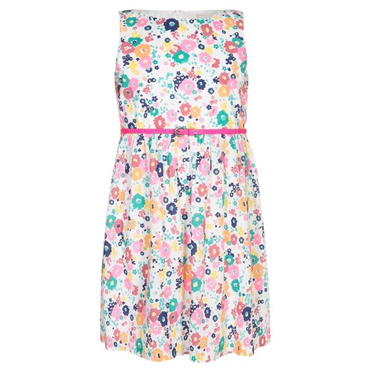 Esprit Sukienka letnia multicolour zalando bezowy abstrakcyjne wzory