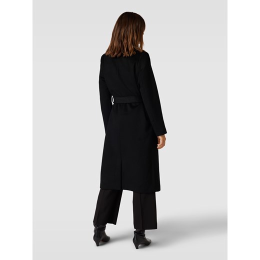 Płaszcz z wiązanym paskiem model ‘ROSA’ Selected Femme 42 promocyjna cena Peek&Cloppenburg 
