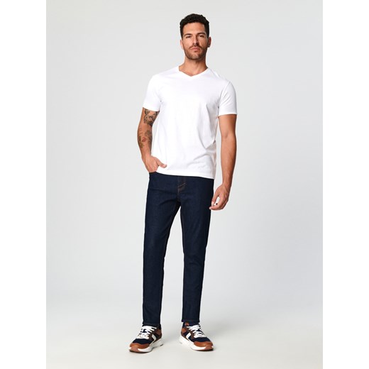 Sinsay - Jeansy skinny - niebieski Sinsay 36 Sinsay