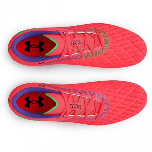 Buty sportowe męskie Under Armour czerwone z tkaniny 