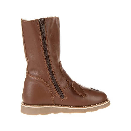 El Naturalista Skórzane kozaki zimowe w kolorze brązowym 34 okazyjna cena Limango Polska