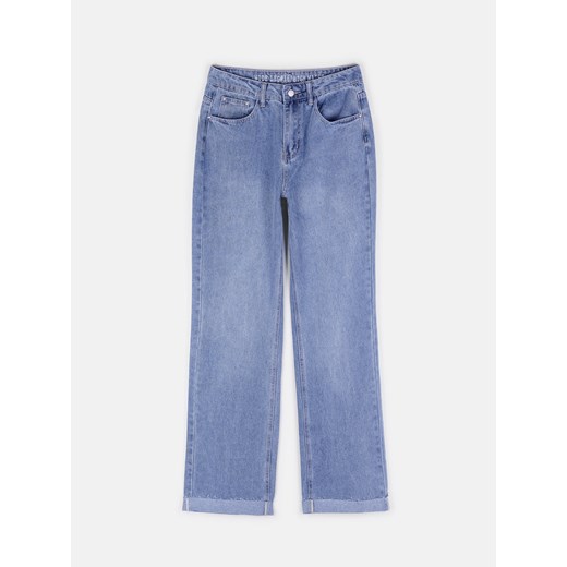 GATE Szerokie jeansy 36 ze sklepu gateshop w kategorii Jeansy damskie - zdjęcie 162638557