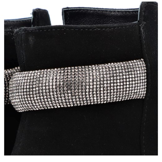 Botki Kotyl z zamkiem eleganckie 