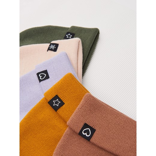 Sinsay - Czapka beanie - zielony Sinsay Jeden rozmiar Sinsay