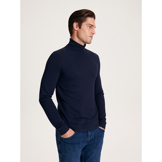 Sweter męski granatowy Reserved