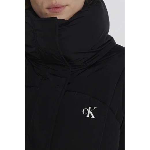Kurtka damska Calvin Klein z kapturem casual czarna 