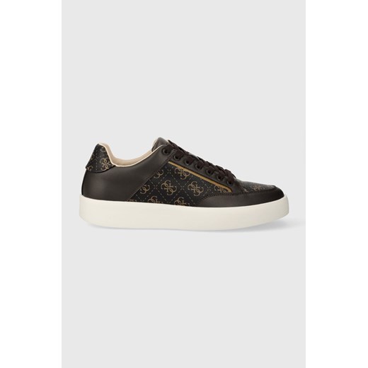 Guess sneakersy PARMA 4G kolor brązowy FM8PAG LEA12 Guess 42 ANSWEAR.com