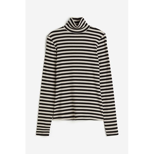 H & M - Golf z domieszką modalu - Brązowy H & M XL H&M