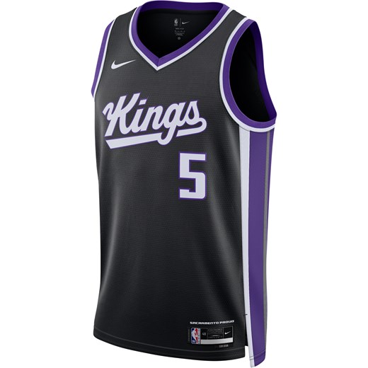 Koszulka Nike Dri-FIT NBA Swingman De'Aaron Fox Sacramento Kings City 2023/24 Icon Edition - Czerń ze sklepu Nike poland w kategorii T-shirty męskie - zdjęcie 162709348