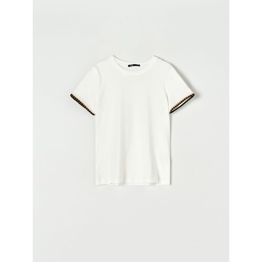 Sinsay - Koszulka bawełniana - biały Sinsay XL Sinsay