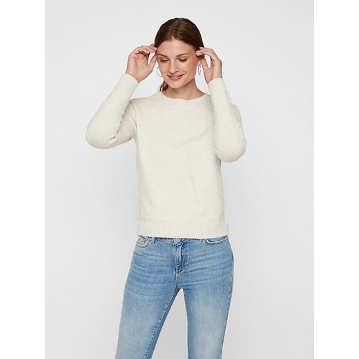 Vero Moda Sweter w kolorze kremowym ze sklepu Limango Polska w kategorii Swetry damskie - zdjęcie 162722979