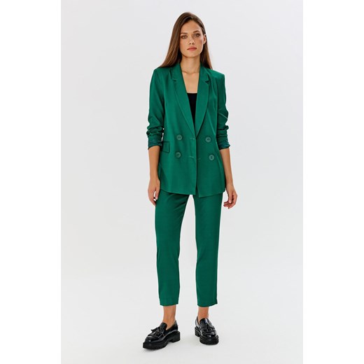 Spodnie Emerald Glow XXS ze sklepu NAOKO w kategorii Spodnie damskie - zdjęcie 162723836