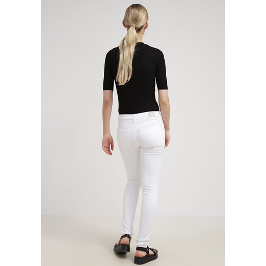 Fiveunits PENELOPE Jeansy Slim fit white zalando czarny bez wzorów/nadruków