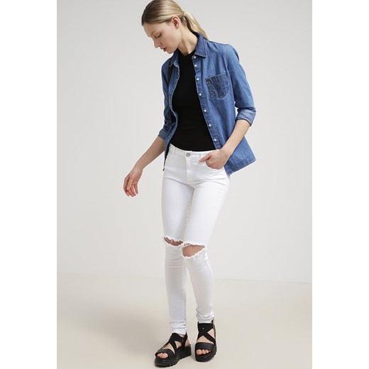 Fiveunits PENELOPE Jeansy Slim fit white zalando bialy fit