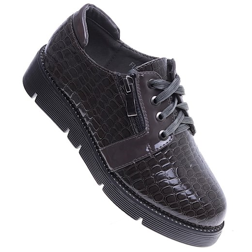 Półbuty dziecięce wiązane 