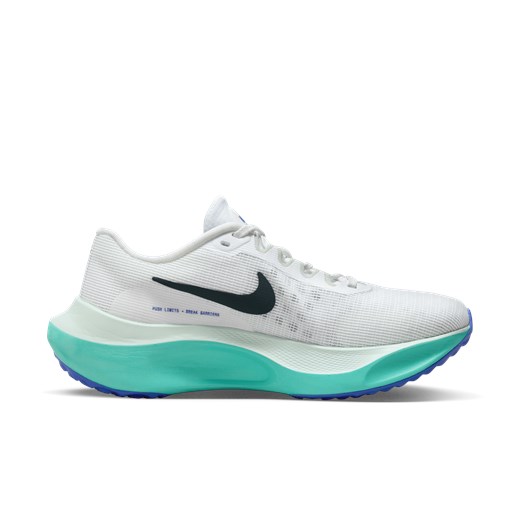 Damskie buty do biegania po asfalcie Nike Zoom Fly 5 - Biel Nike 40.5 Nike poland