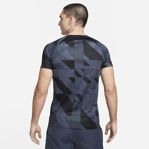 T-shirt męski Nike z krótkimi rękawami w nadruki 